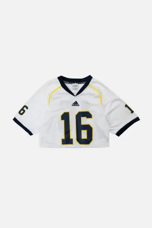 Rework Crop Michigan Wolverines NCAA Jersey - M Frankie