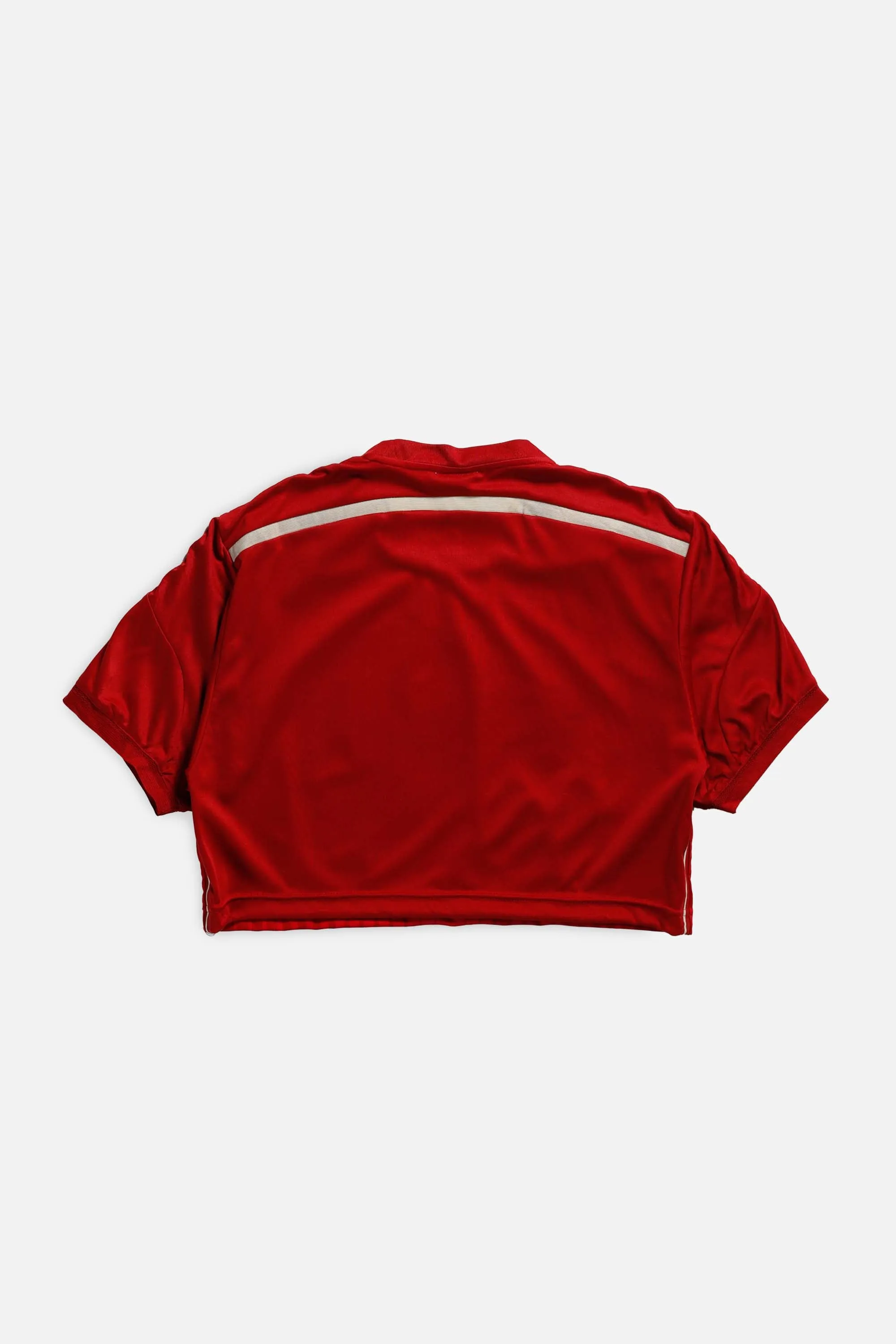 Rework Crop Spain Soccer Jersey - L Frankie