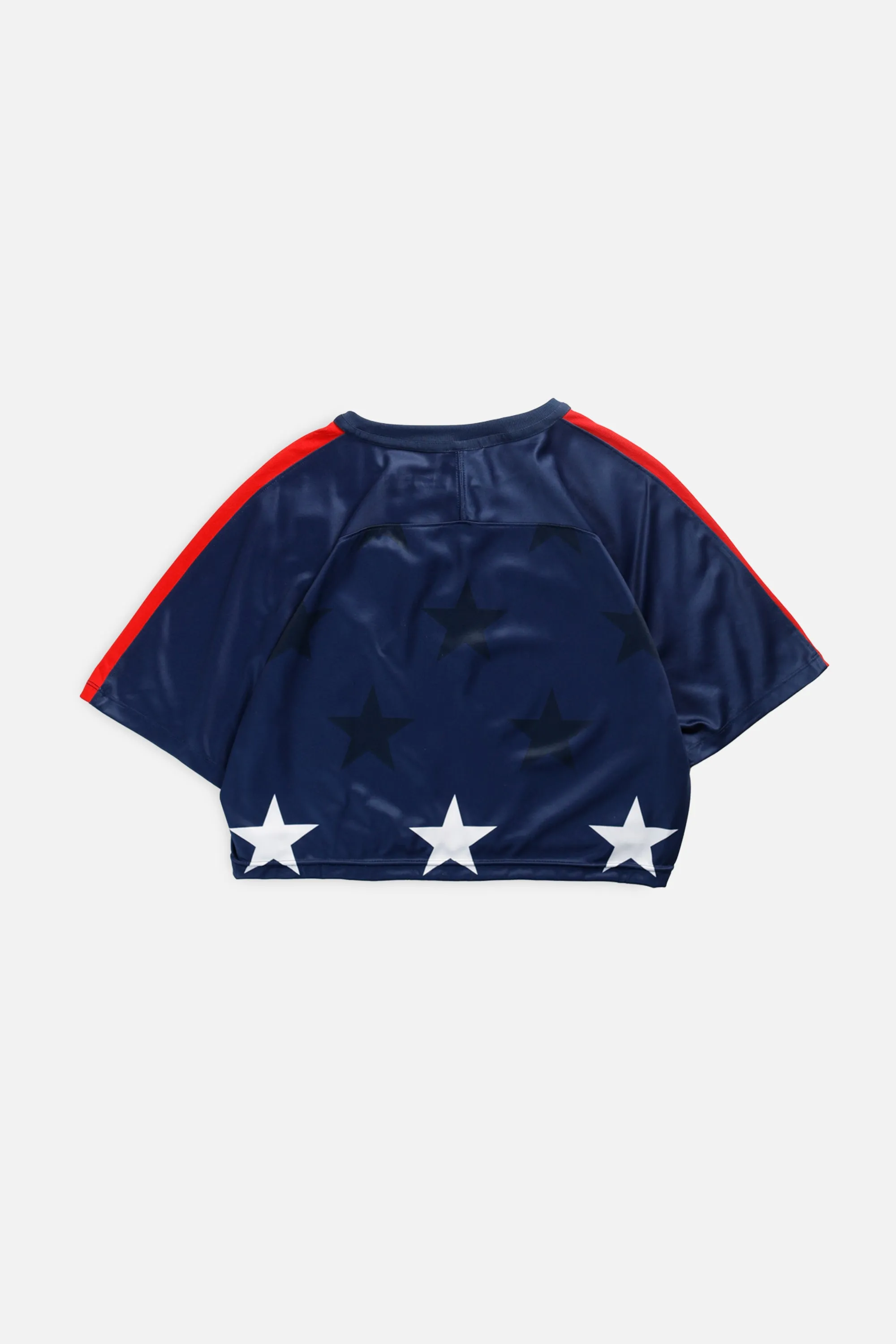 Rework Crop USA Soccer Jersey - L Frankie