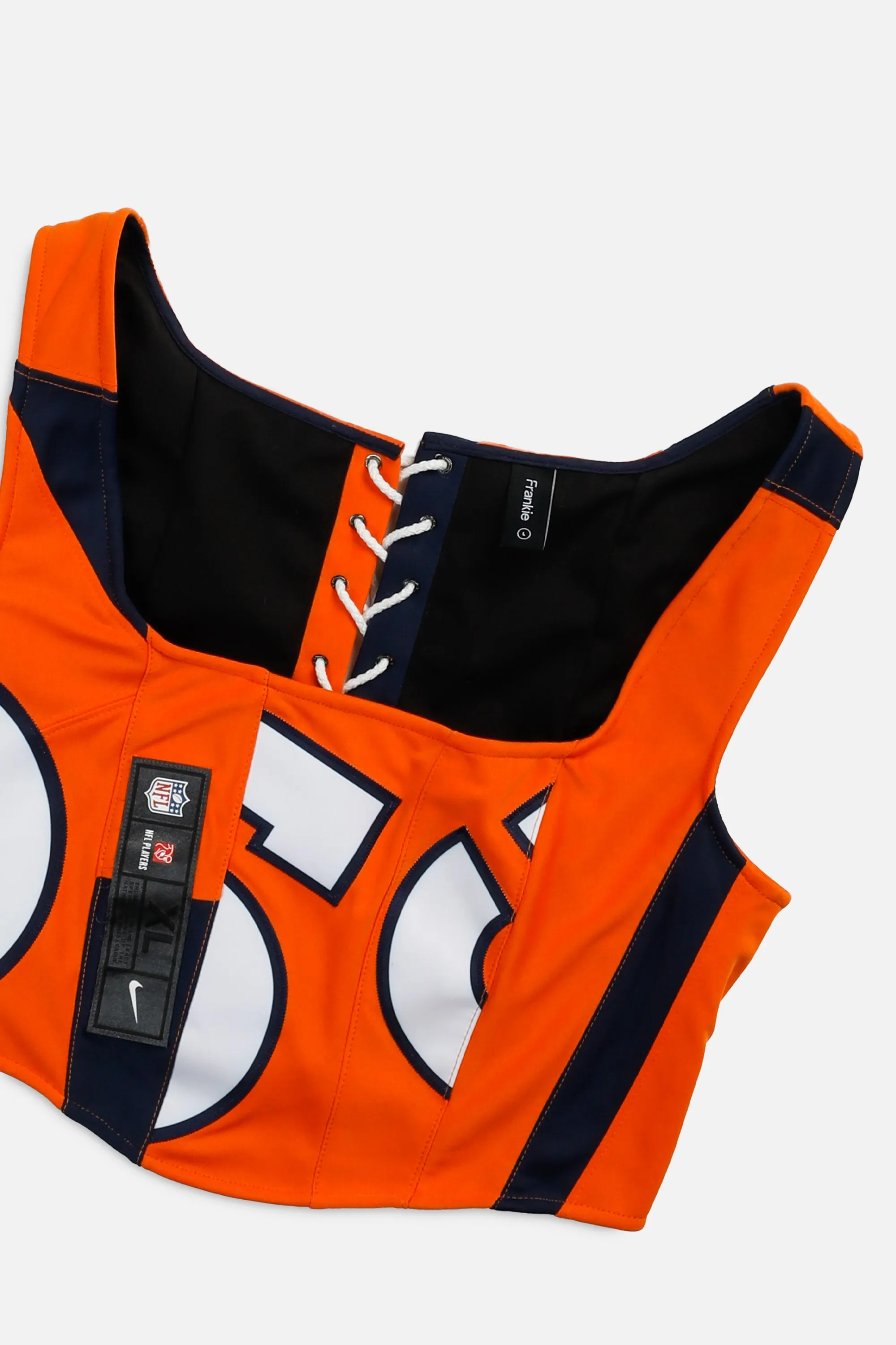 Rework Denver Broncos NFL Corset - L Frankie