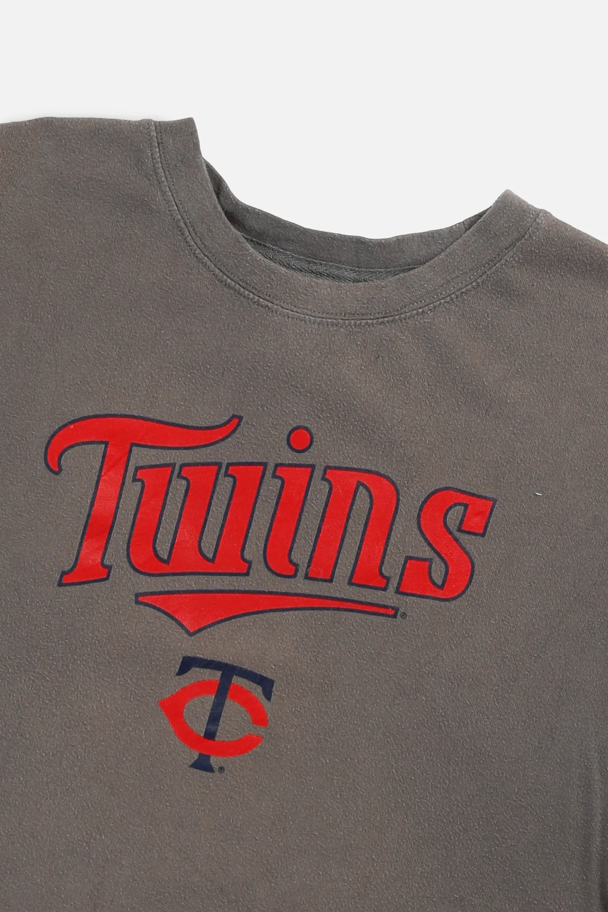 Rework Minnesota Twins MLB Crop Tee - M Frankie