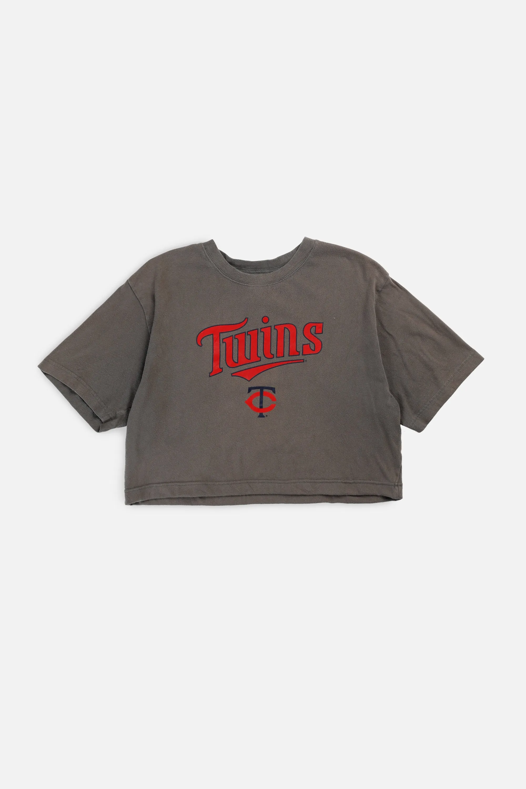 Rework Minnesota Twins MLB Crop Tee - M Frankie
