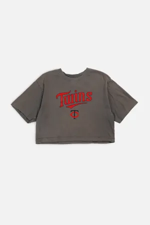 Rework Minnesota Twins MLB Crop Tee - M Frankie