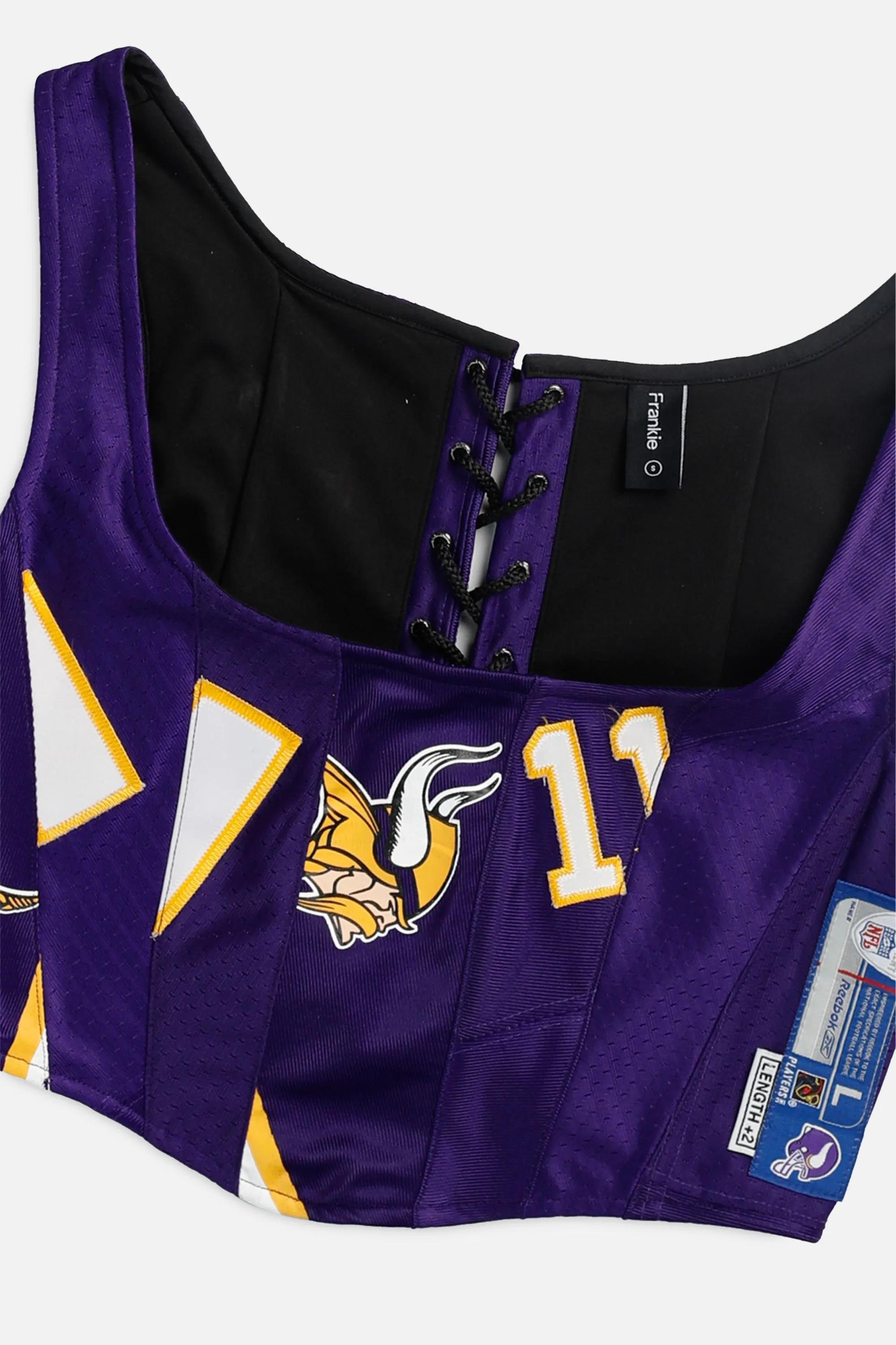 Rework Minnesota Vikings NFL Corset - S Frankie