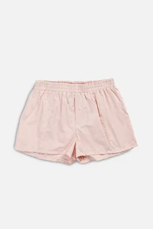Rework Oxford Mini Boxer Shorts - L Frankie