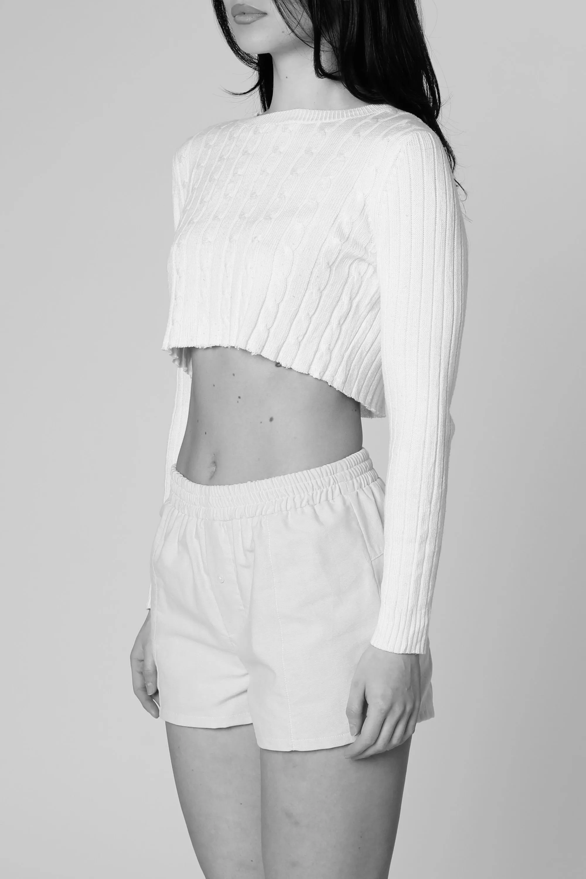 Rework Oxford Mini Boxer Shorts - M Frankie