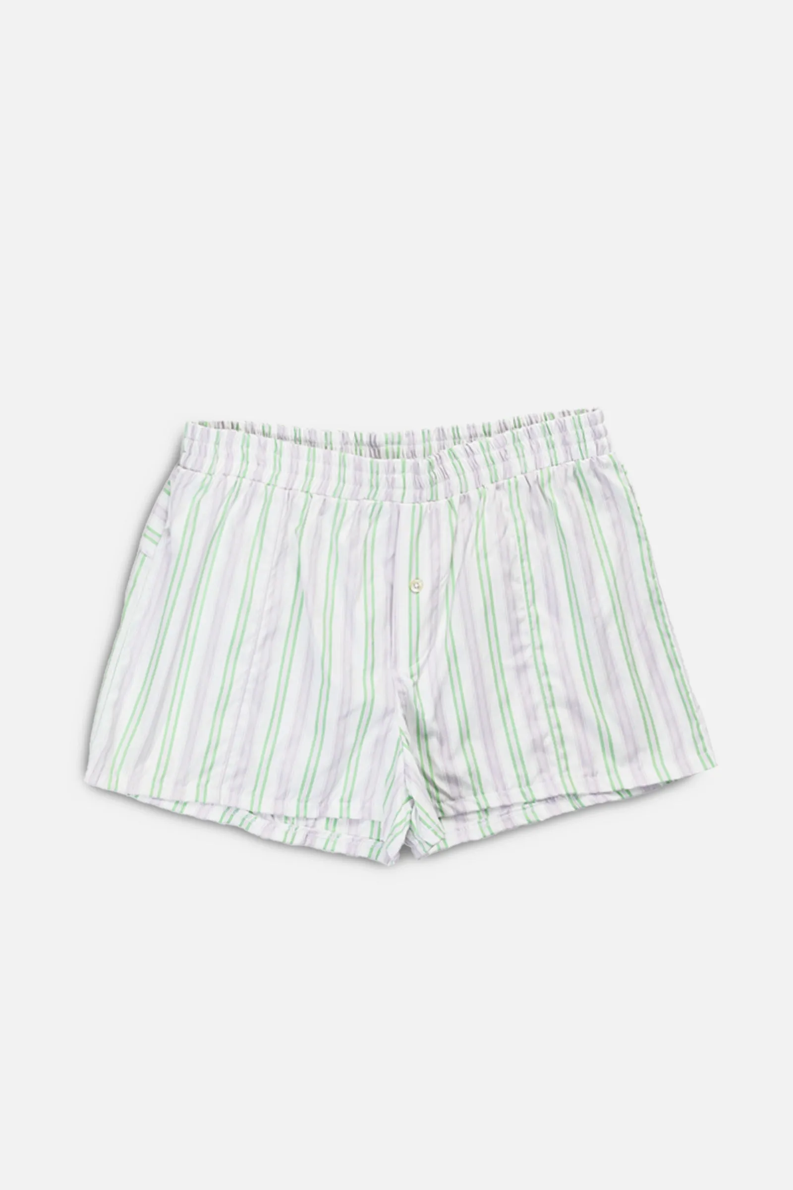 Rework Oxford Mini Boxer Shorts - M Frankie