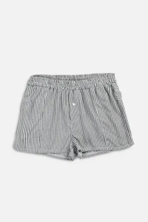 Rework Oxford Mini Boxer Shorts - M Frankie