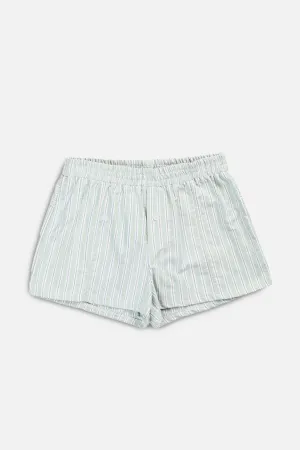 Rework Oxford Mini Boxer Shorts - S Frankie