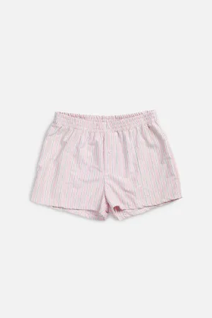 Rework Oxford Mini Boxer Shorts - S Frankie