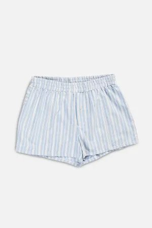 Rework Oxford Mini Boxer Shorts - S Frankie