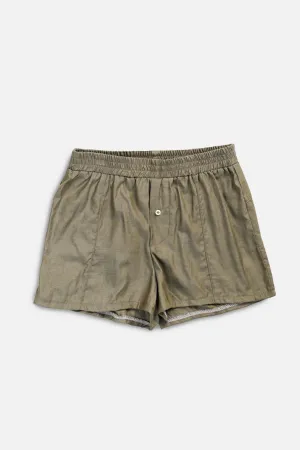 Rework Oxford Mini Boxer Shorts - XS, S, M, L, XL, XXL Frankie