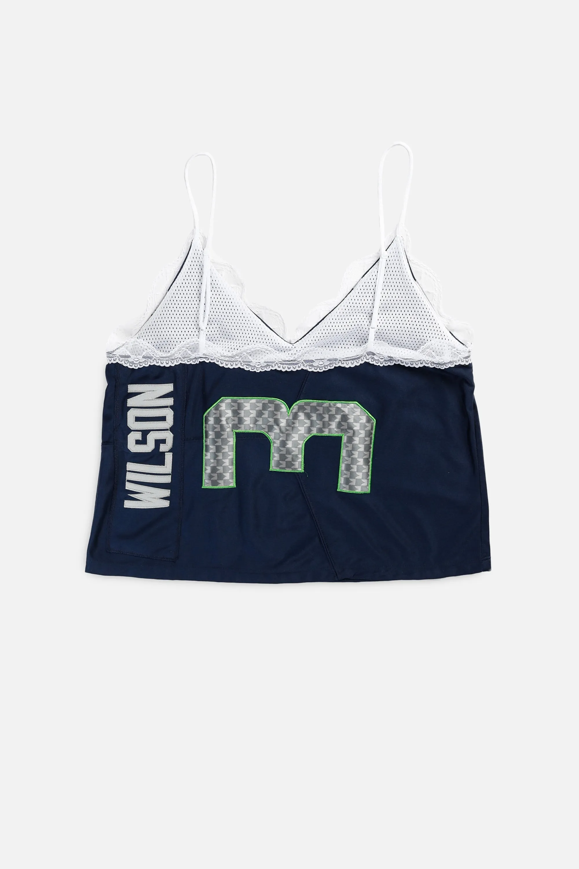 Rework Seattle Seahawks Lace Tank - XL Frankie