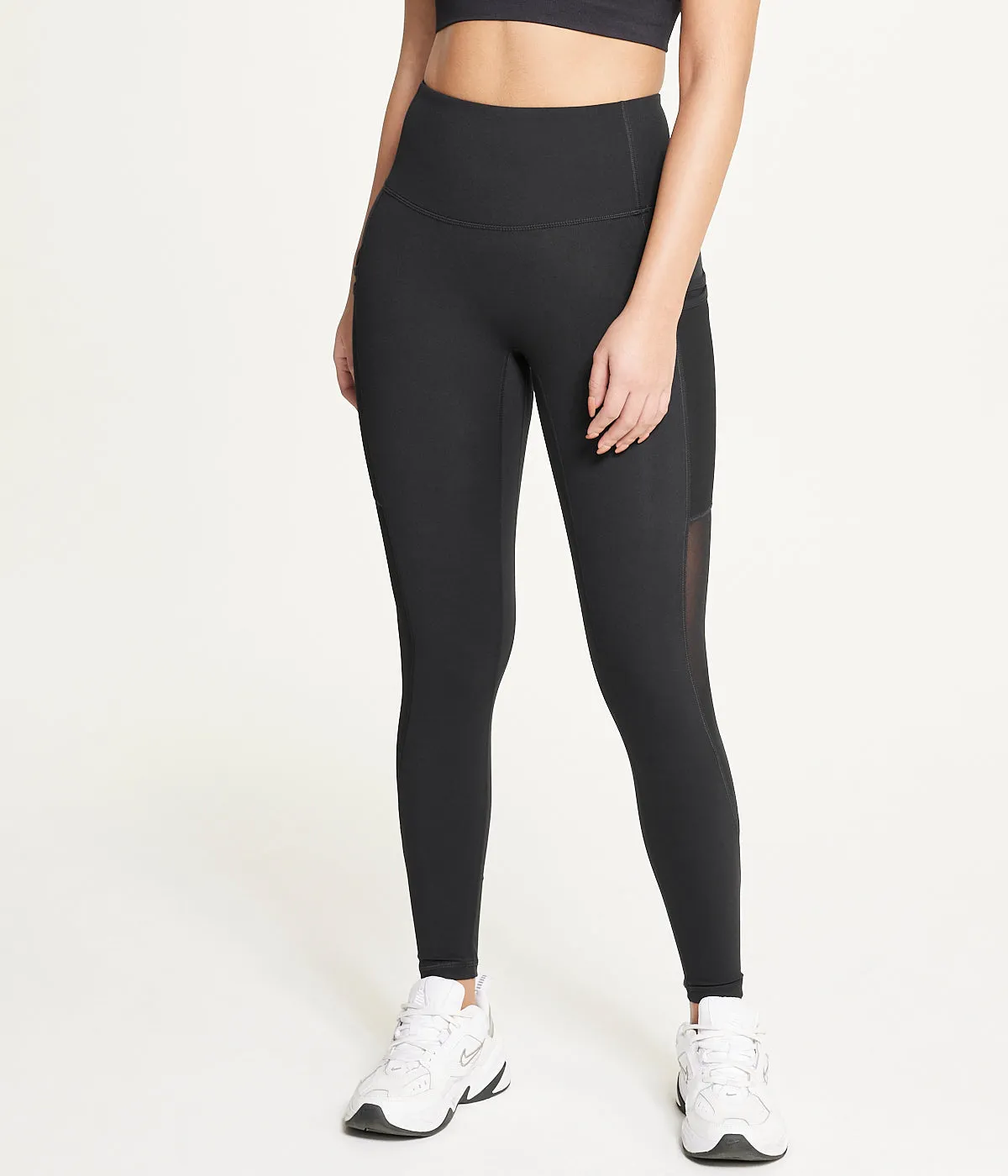 Sheer Panel Legging