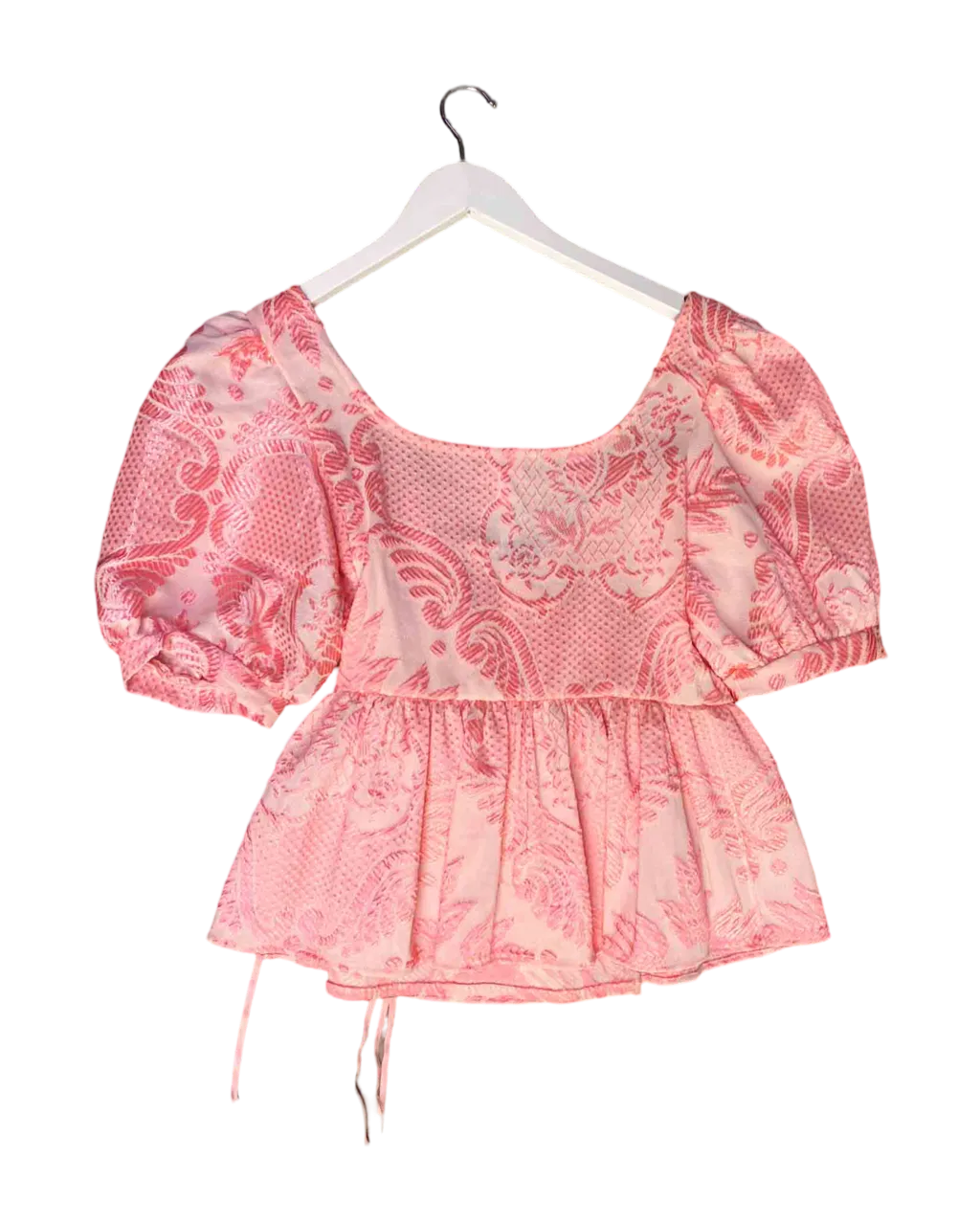 Size 6 | Amores De Toquio Brocade Wrap Top