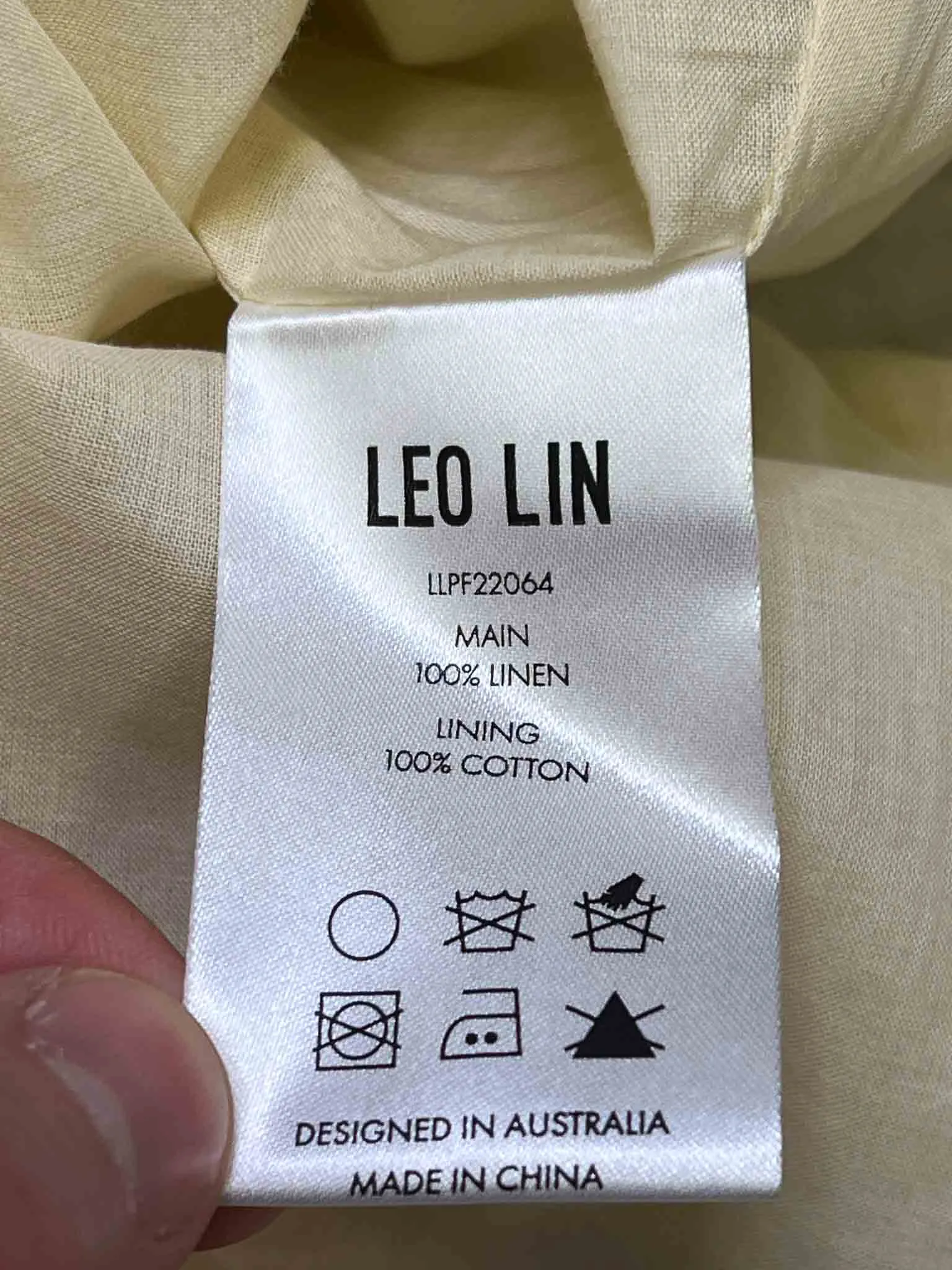 Size 8 | Leo Lin Plaid Linen Skirt