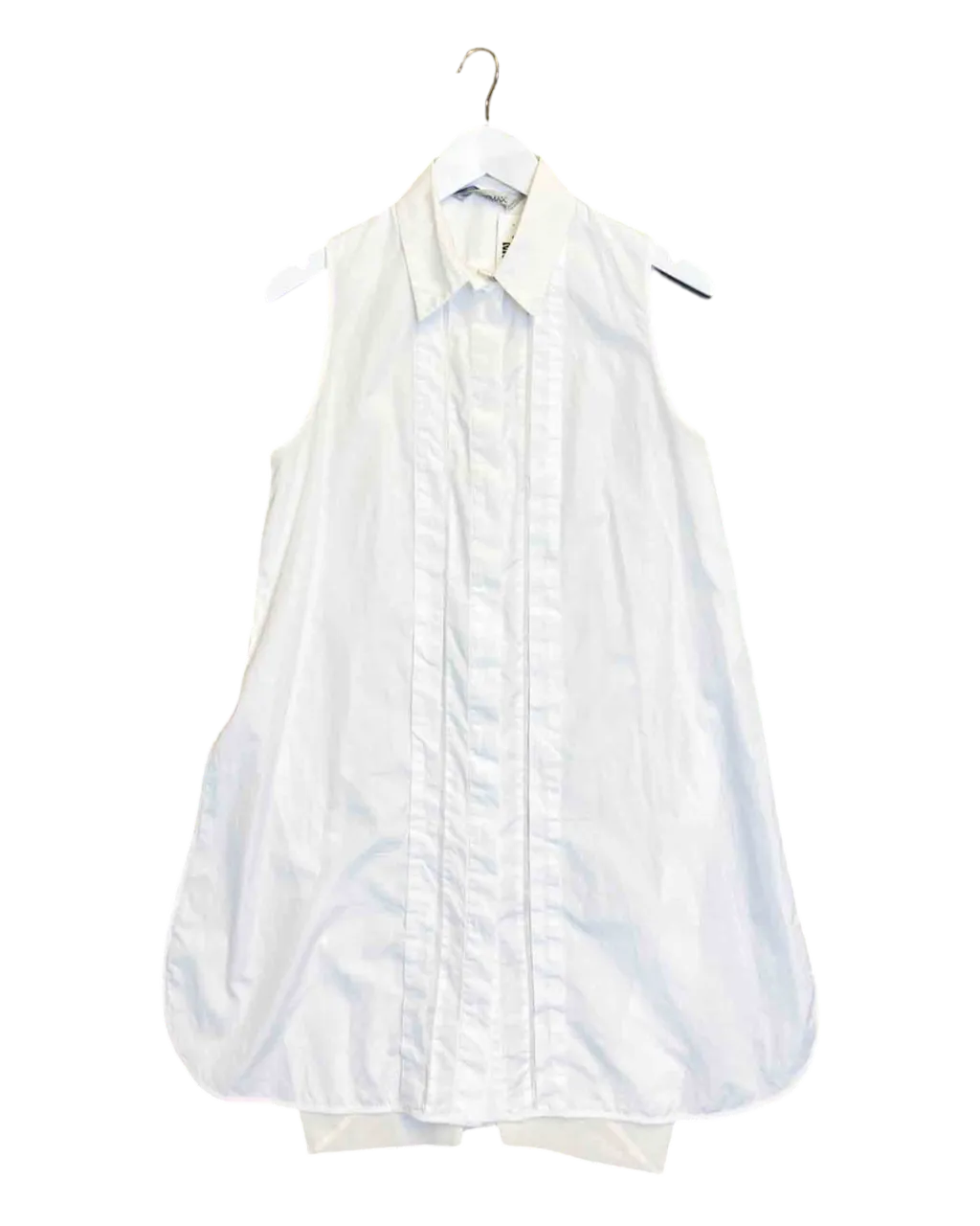 Size M | Sportsmax Silk and Cotton Shirt Dress
