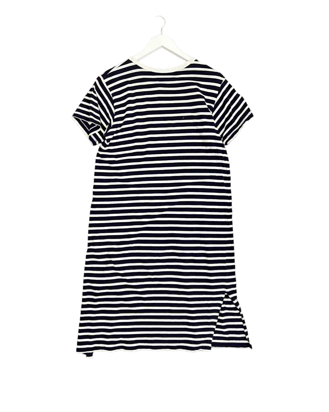 Size S | Vege Threads Organic Cotton Striped T-Shirt Dress