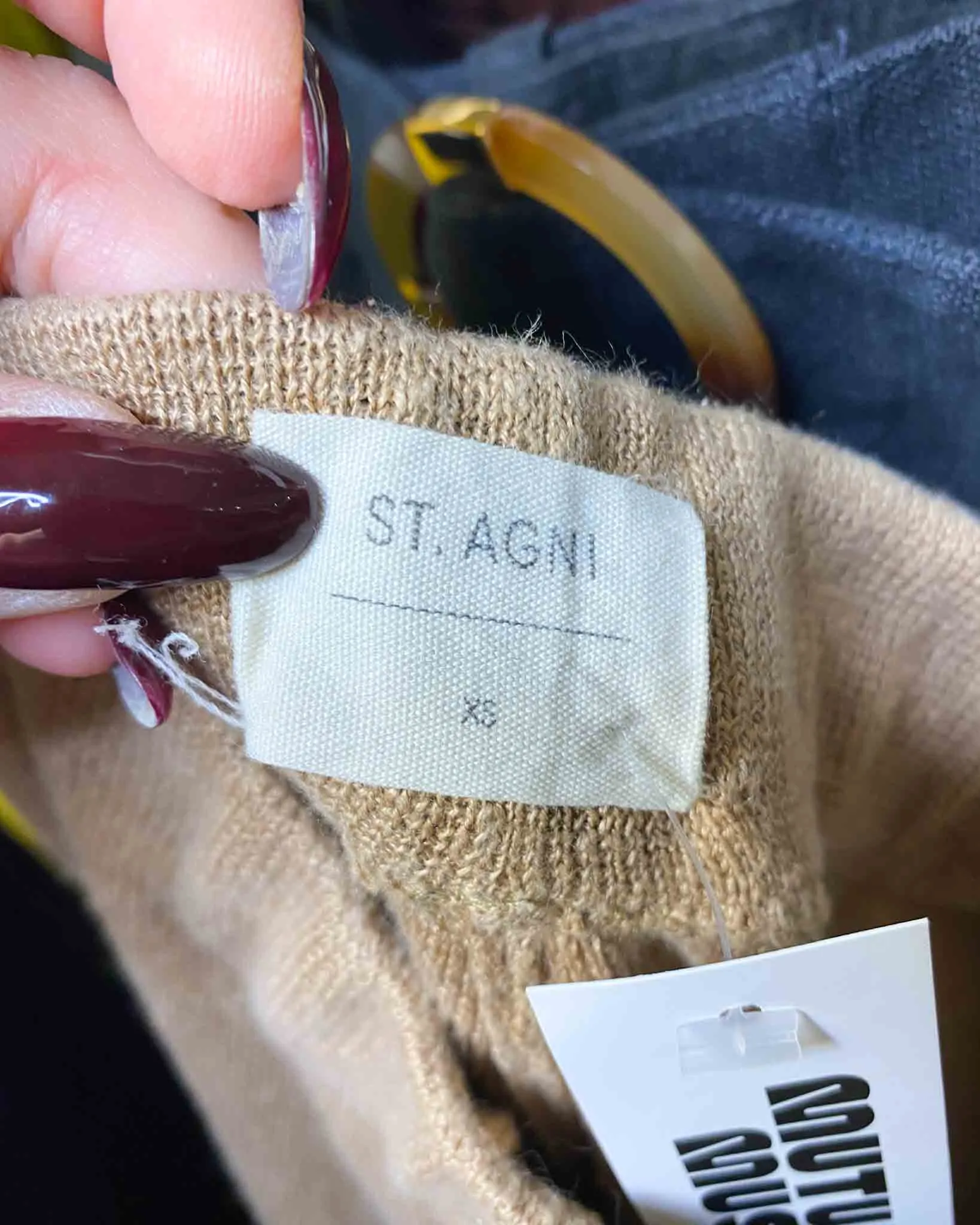 Size XS | St Agni Linen Knit Pants