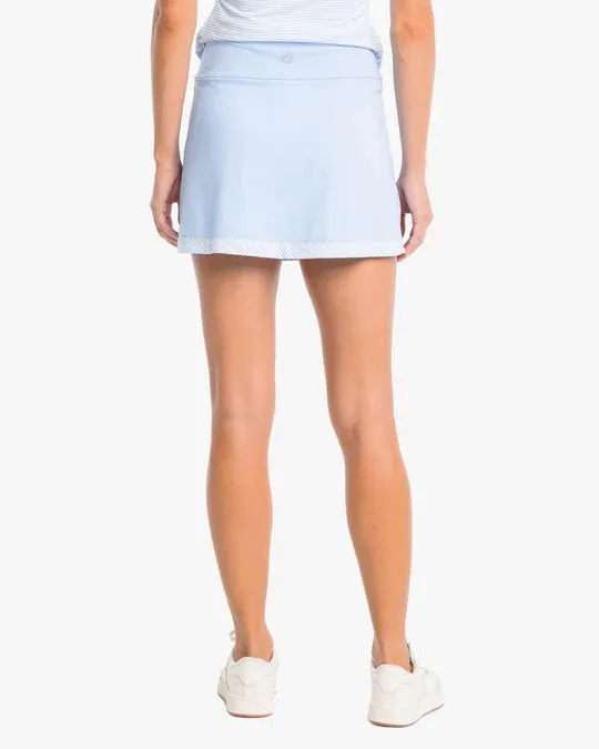 Southern Tide Women's Aveiro Performance Skort - Sky Blue