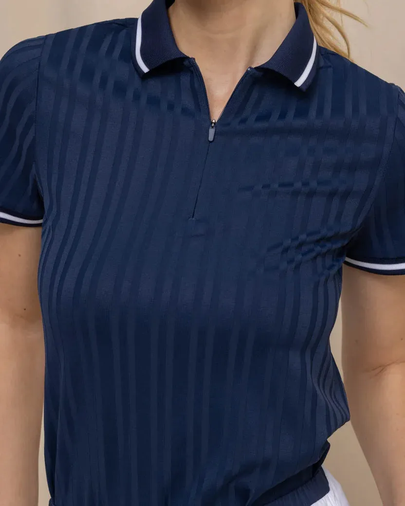 Southern Tide Women's Shaylyn Active Polo - Dress Blue