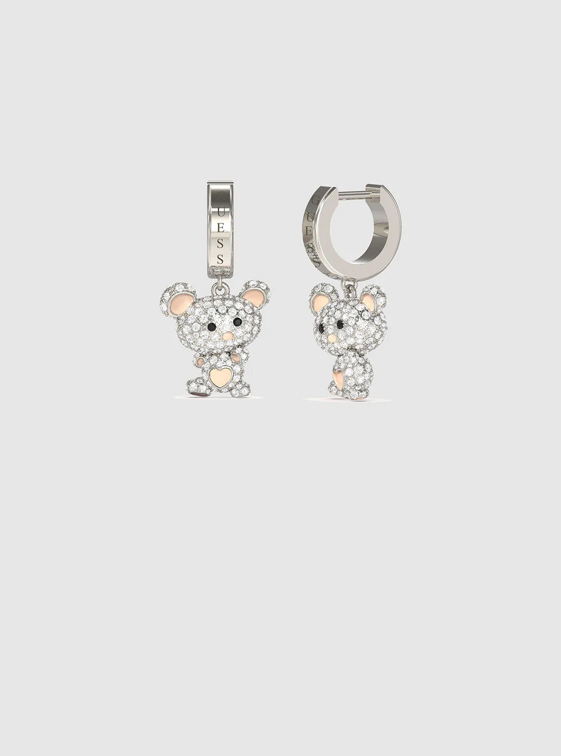 Teddy Bear Charm Earrings Guess