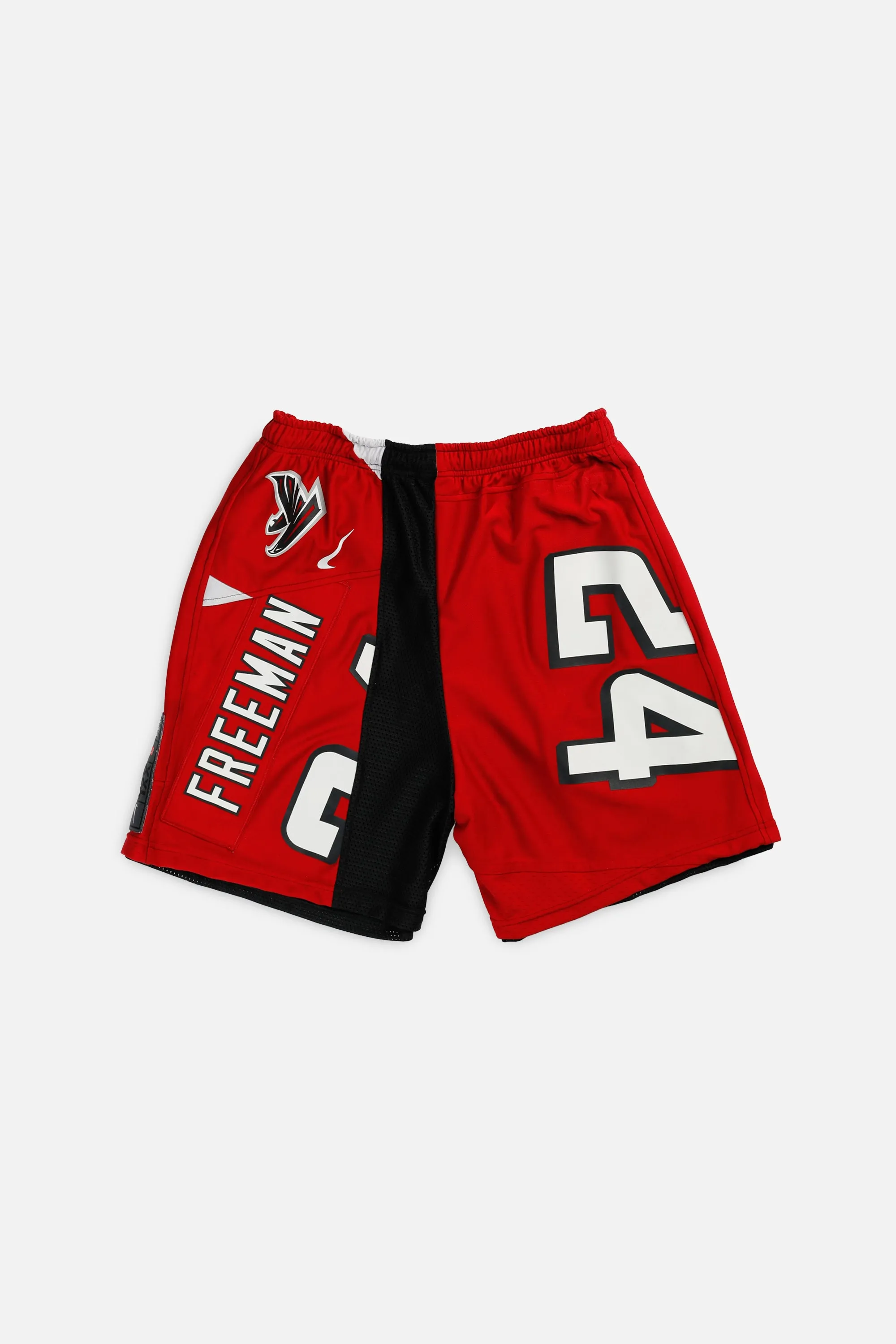Unisex Rework Atlanta Falcons NFL Jersey Shorts - L Frankie