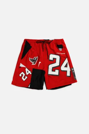 Unisex Rework Atlanta Falcons NFL Jersey Shorts - L Frankie