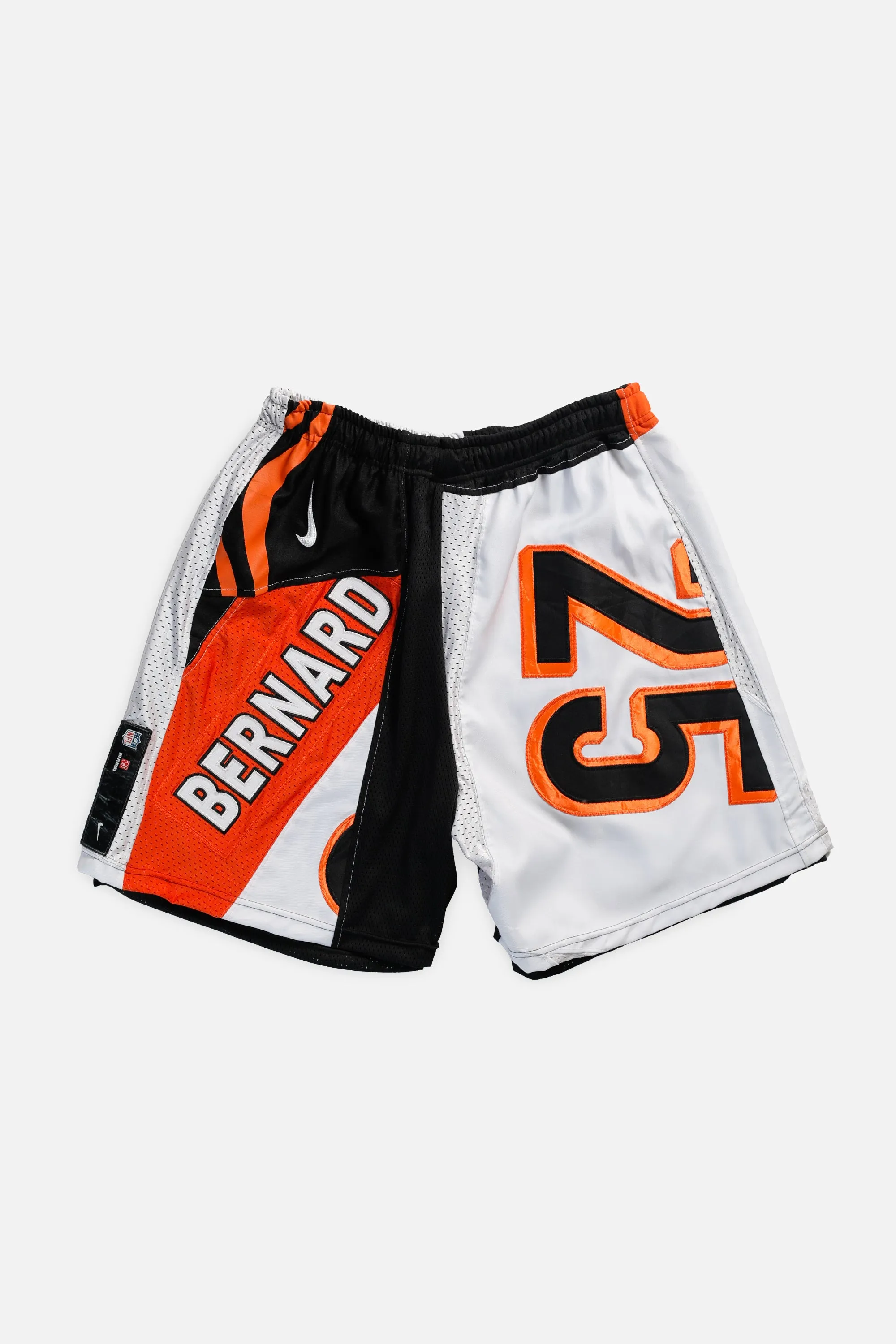 Unisex Rework Cincinnati Bengals Jersey Shorts - M Frankie