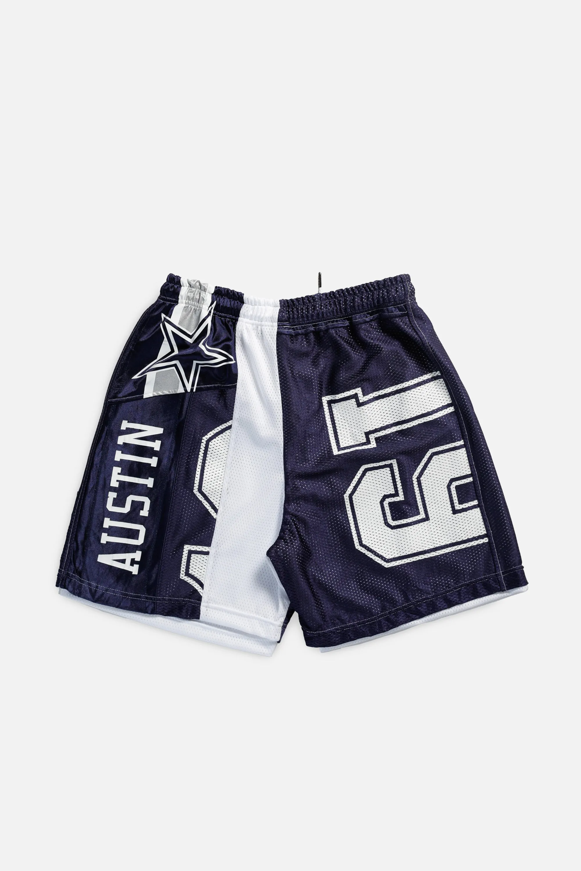 Unisex Rework Dallas Cowboys Jersey Shorts - L Frankie
