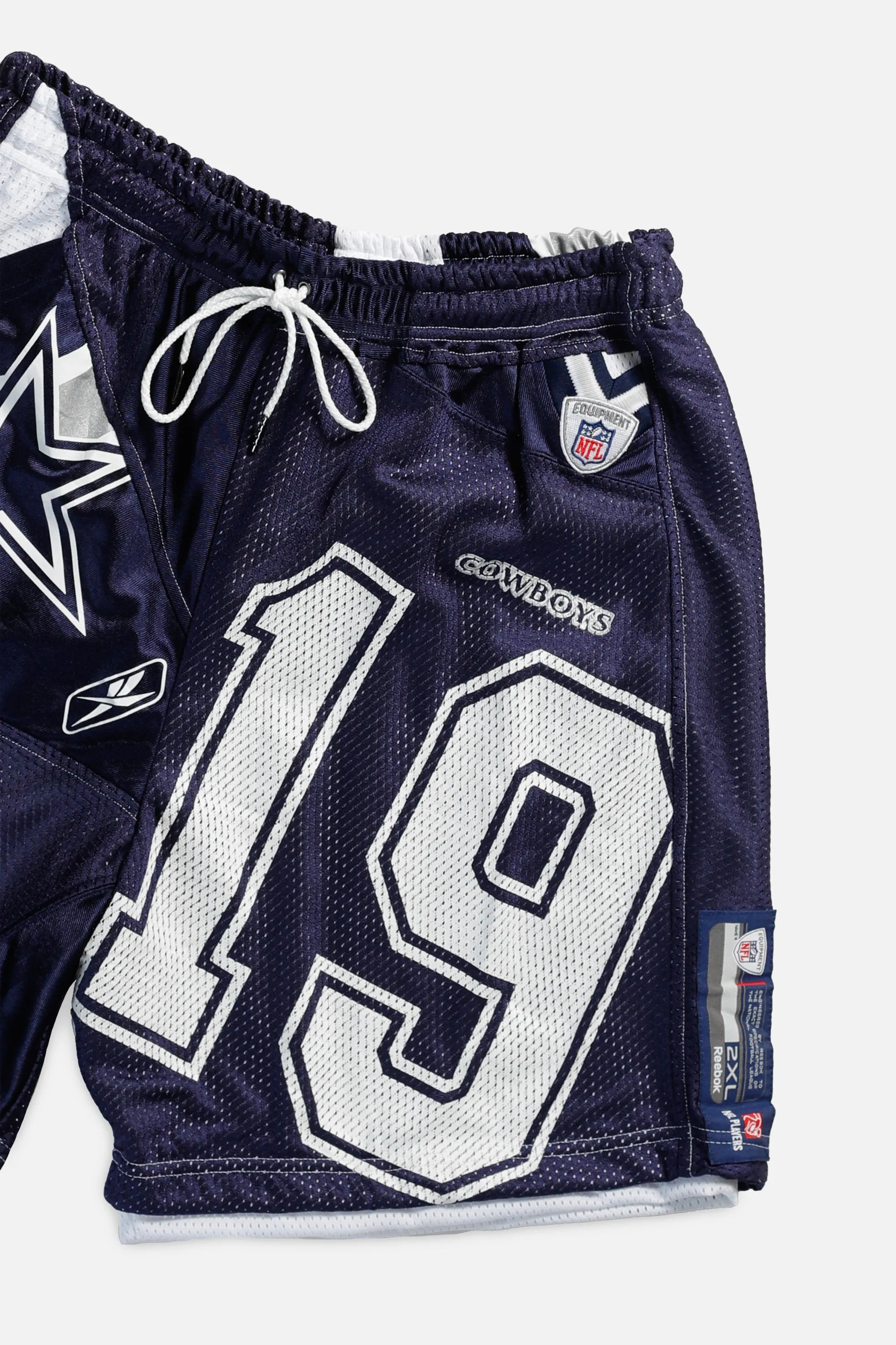 Unisex Rework Dallas Cowboys Jersey Shorts - L Frankie