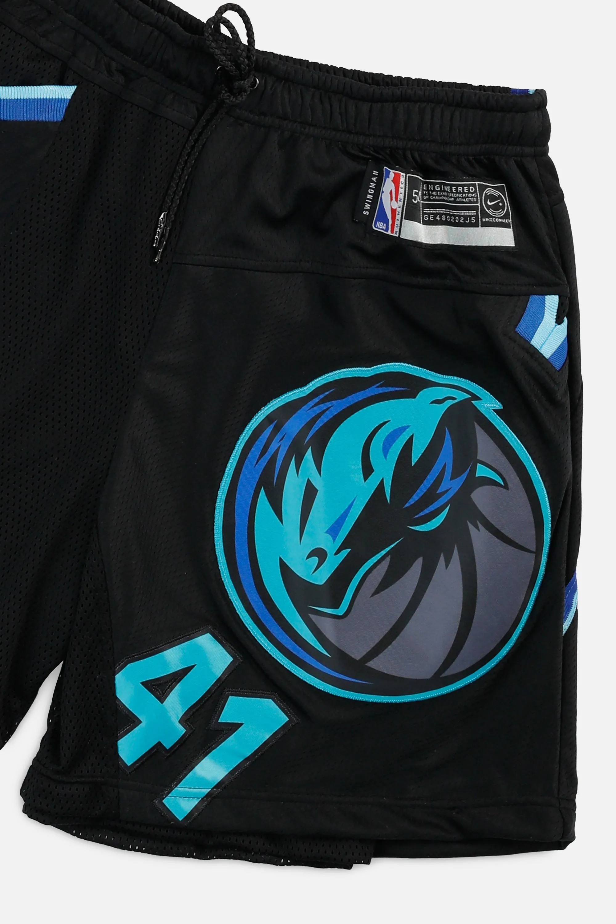 Unisex Rework Dallas Mavericks NBA Jersey Shorts - L Frankie