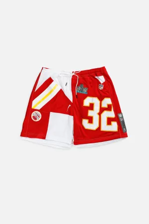 Unisex Rework Kansas City Chiefs NFL Jersey Shorts - XXL Frankie
