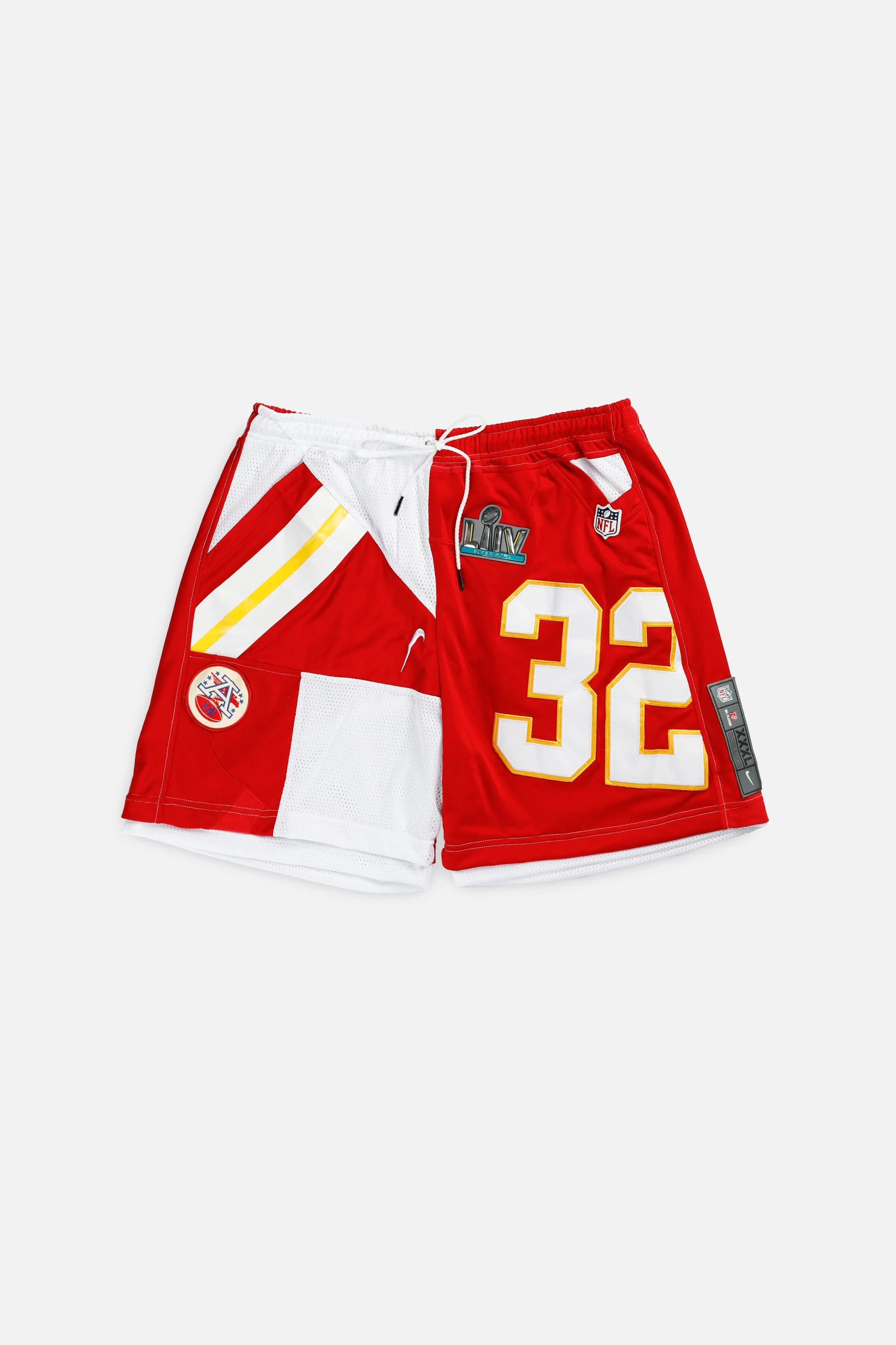 Unisex Rework Kansas City Chiefs NFL Jersey Shorts - XXL Frankie