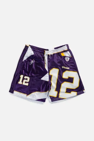 Unisex Rework Minnesota Vikings Jersey Shorts - XL Frankie