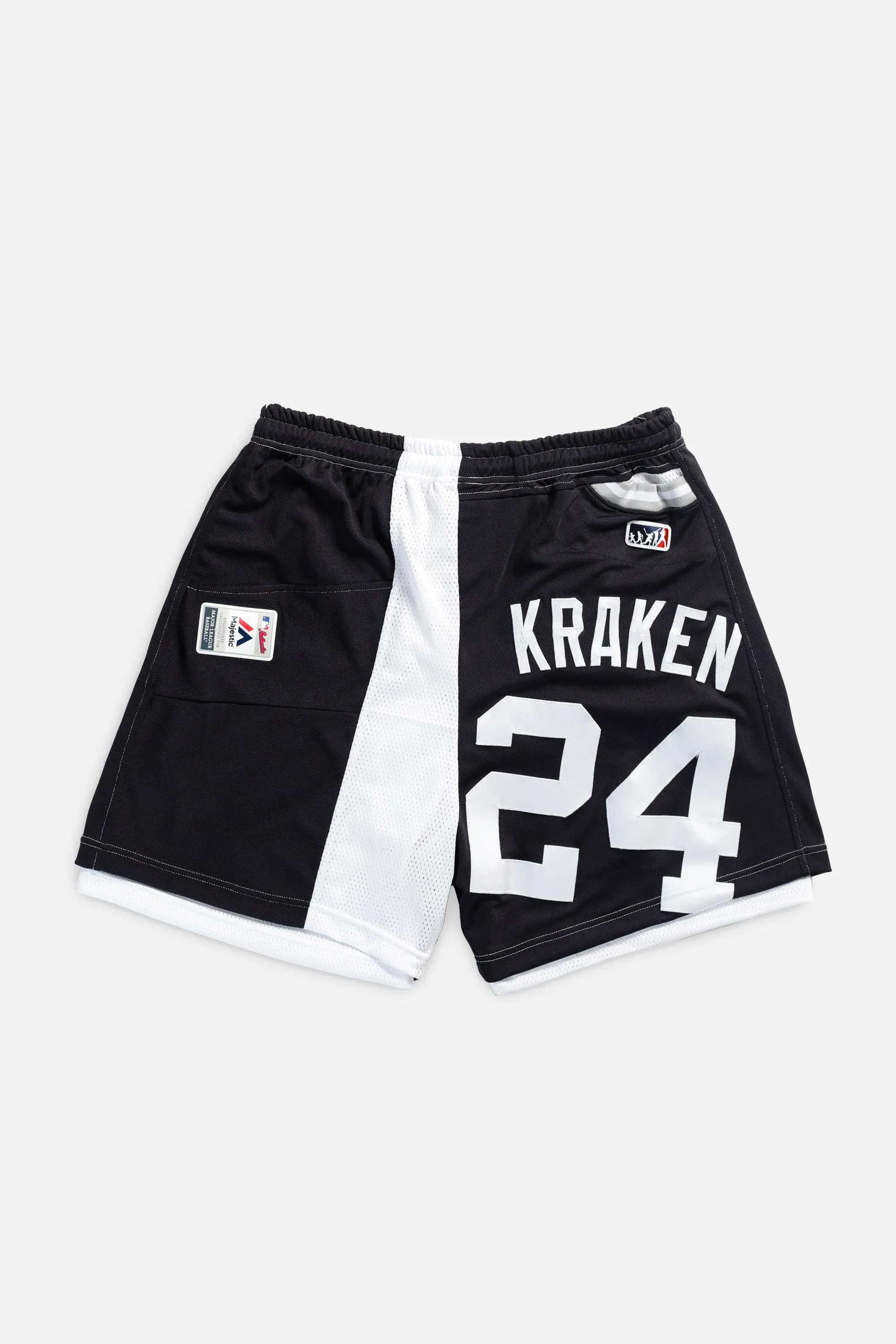 Unisex Rework New York Yankees MLB Jersey Shorts - XL Frankie
