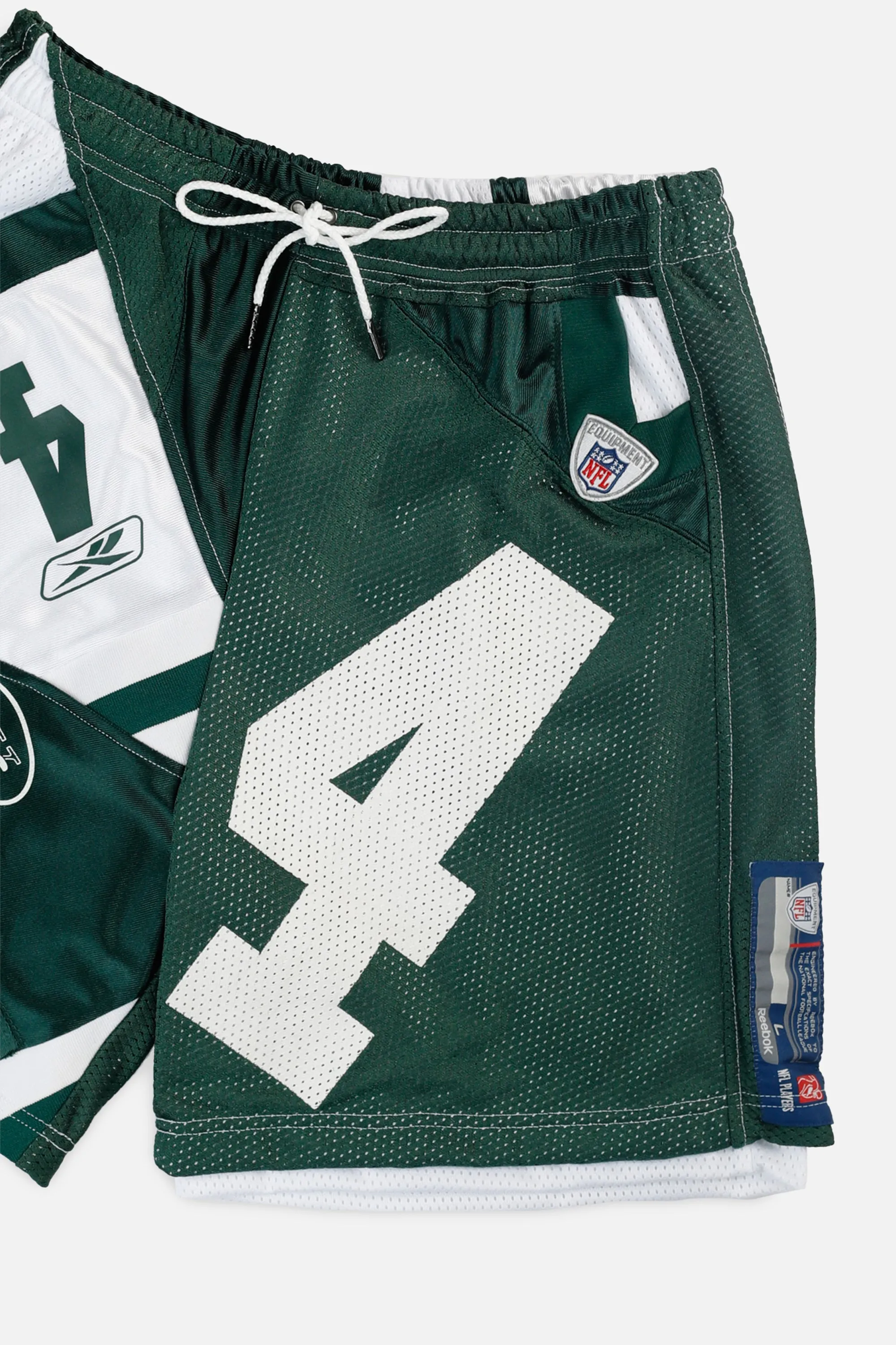 Unisex Rework NY Jets NFL Jersey Shorts - M Frankie