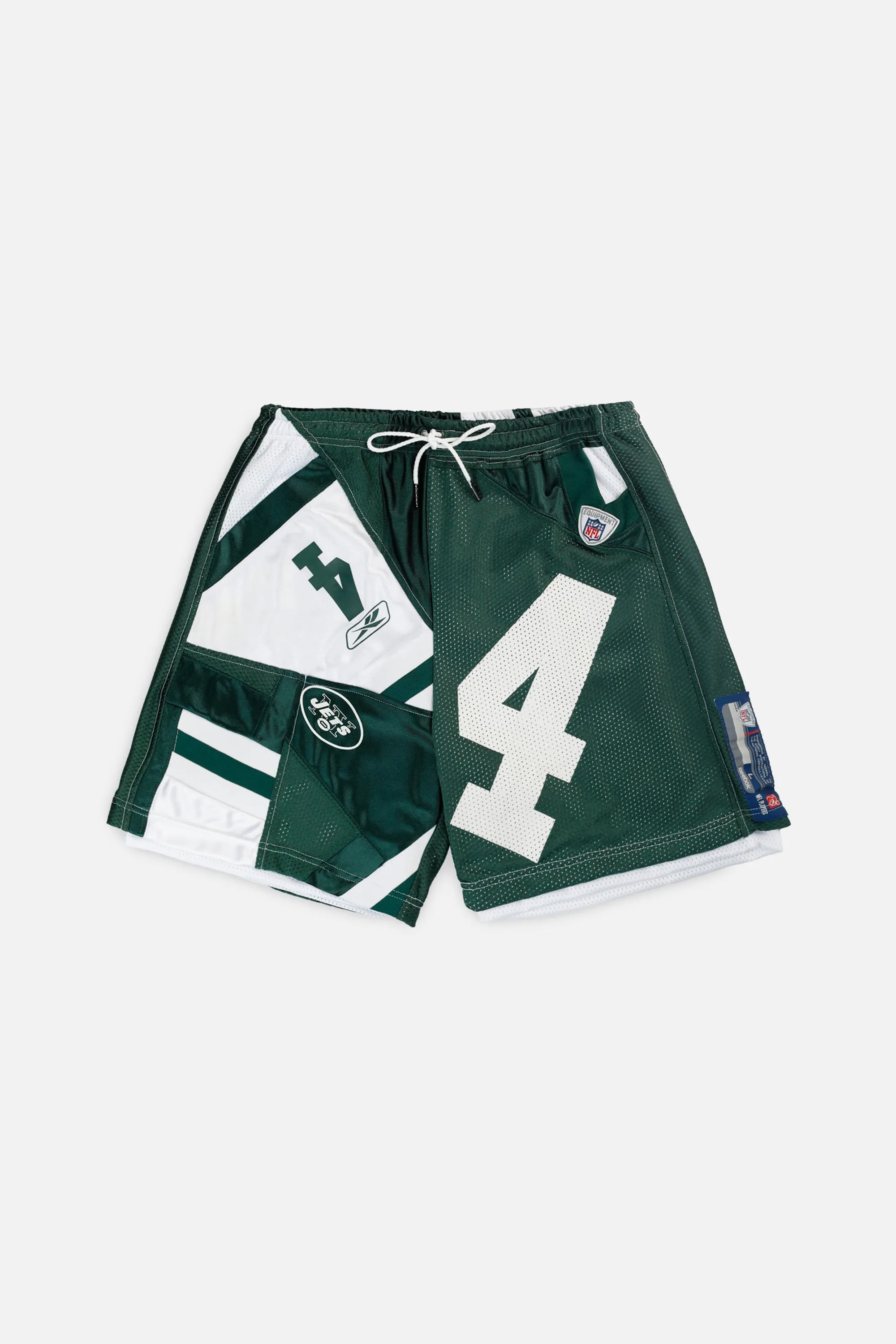 Unisex Rework NY Jets NFL Jersey Shorts - M Frankie