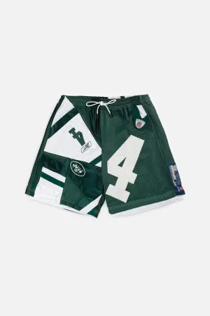 Unisex Rework NY Jets NFL Jersey Shorts - M Frankie