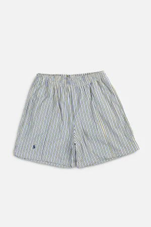 Unisex Rework Oxford Boxer Shorts - L Frankie