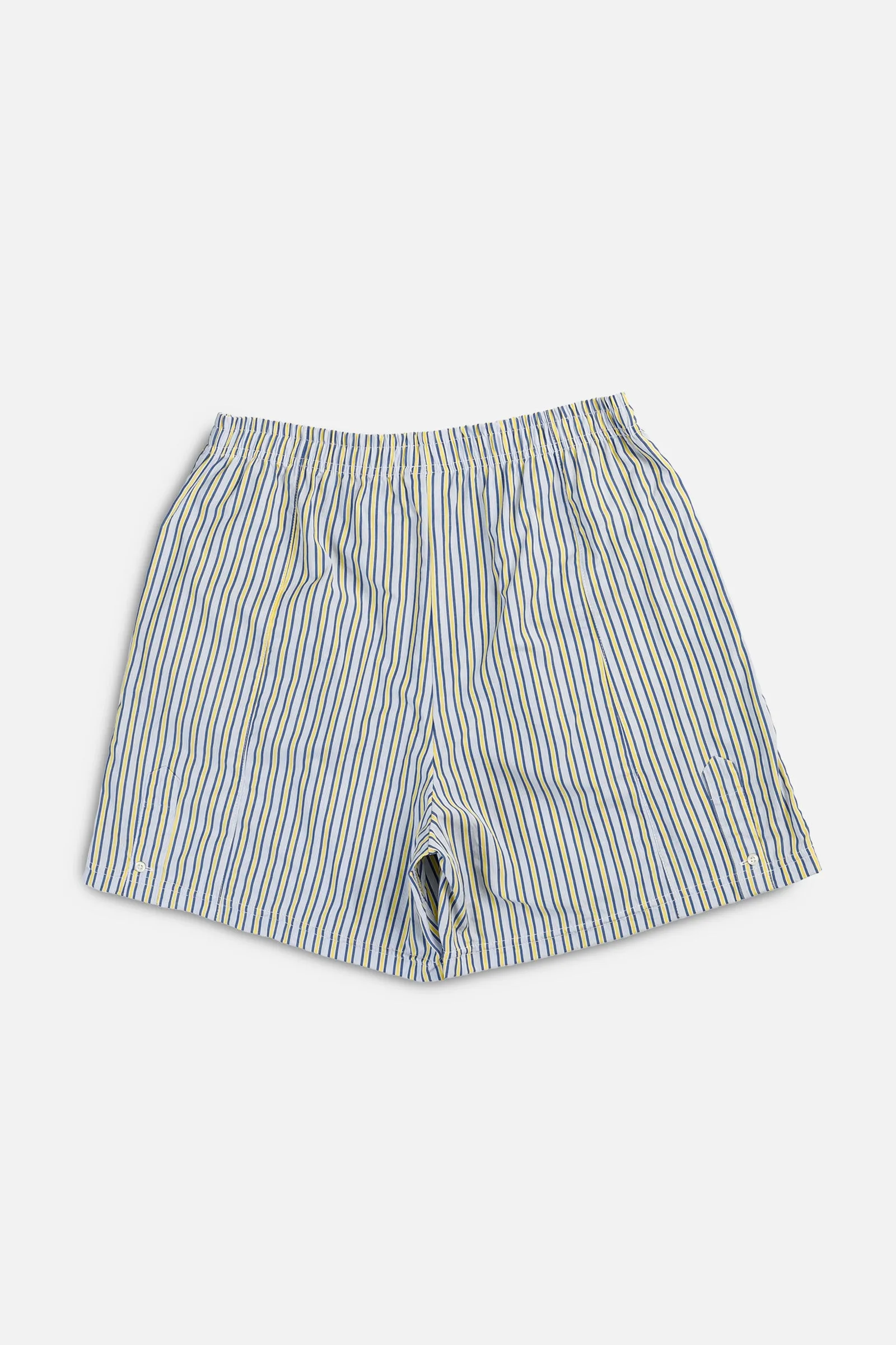 Unisex Rework Oxford Boxer Shorts - L Frankie