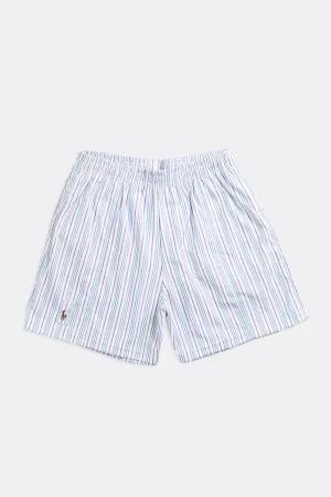 Unisex Rework Oxford Boxer Shorts - Women's S, Men's XS Frankie