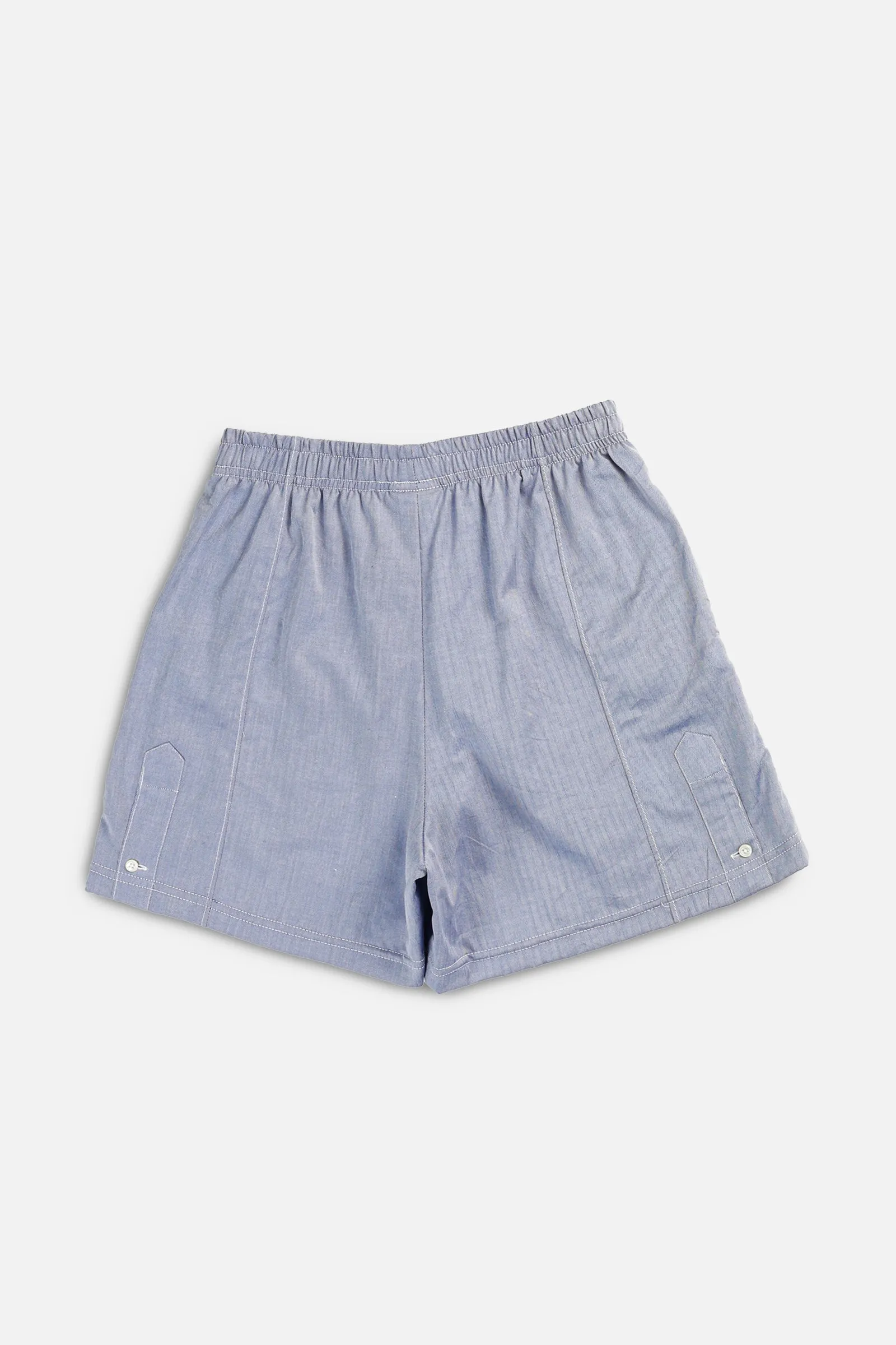Unisex Rework Oxford Boxer Shorts - XS Frankie