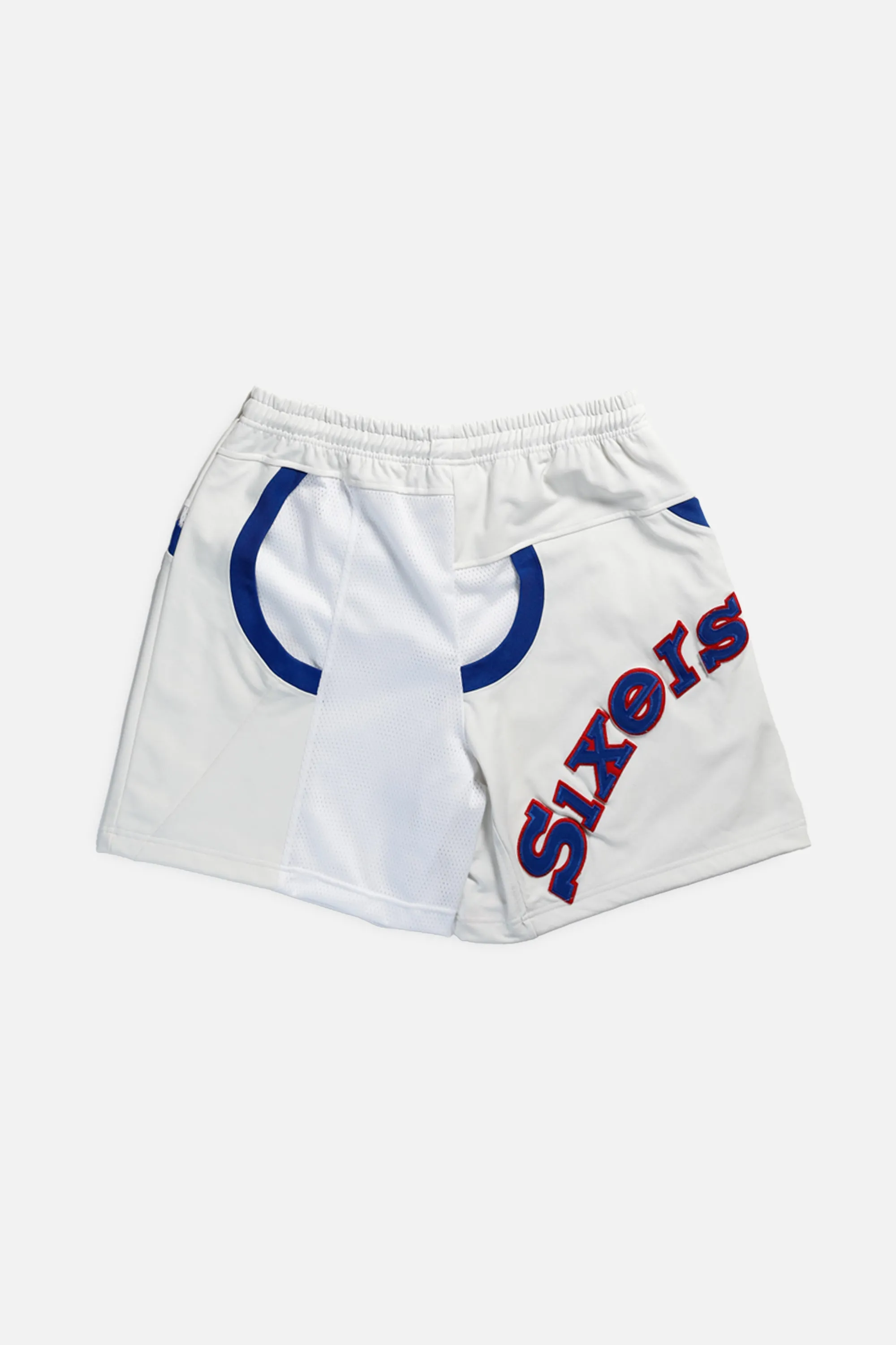 Unisex Rework Philadelphia 76ers NBA Jersey Shorts - L Frankie