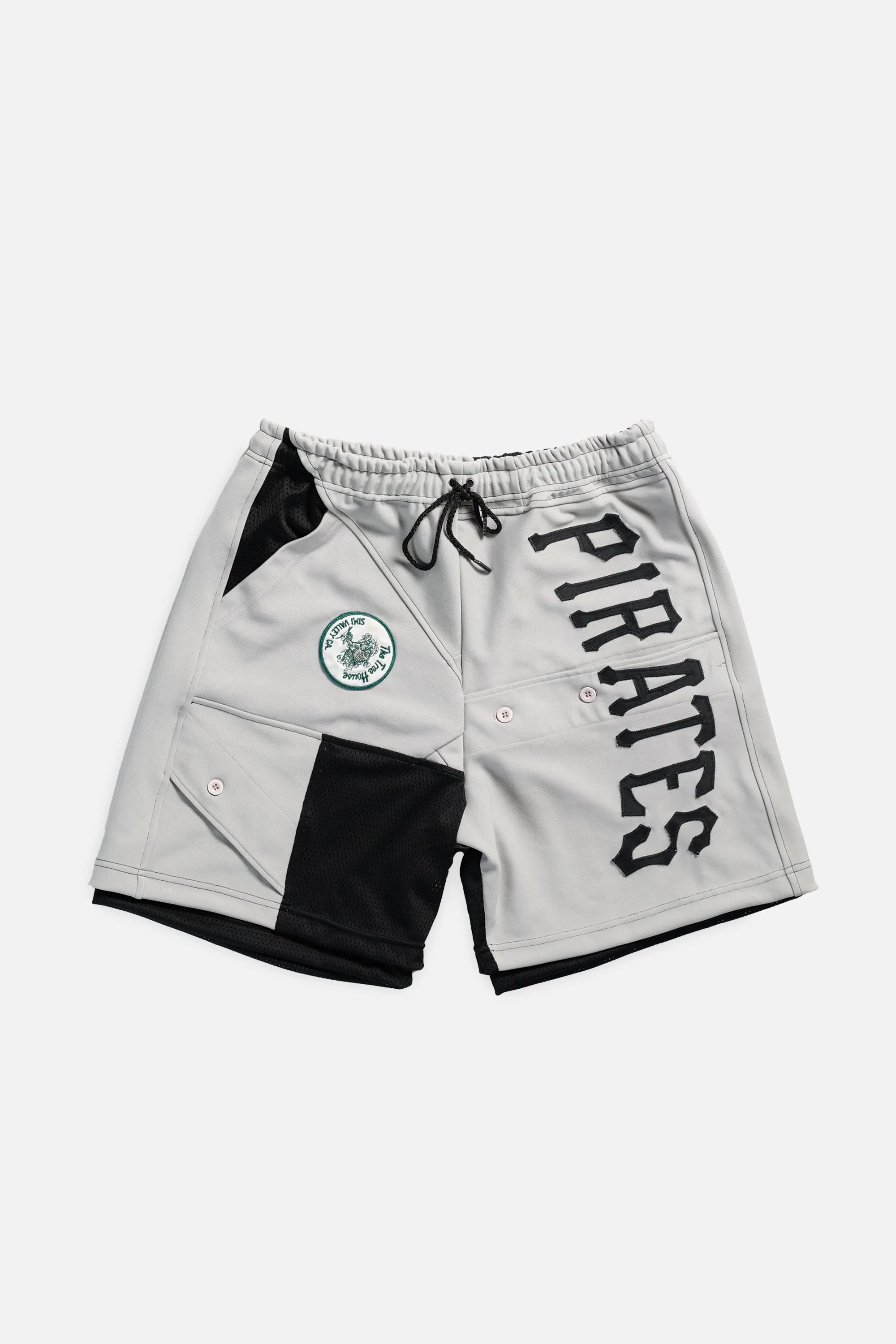 Unisex Rework Pirates MLB Jersey Shorts - M Frankie