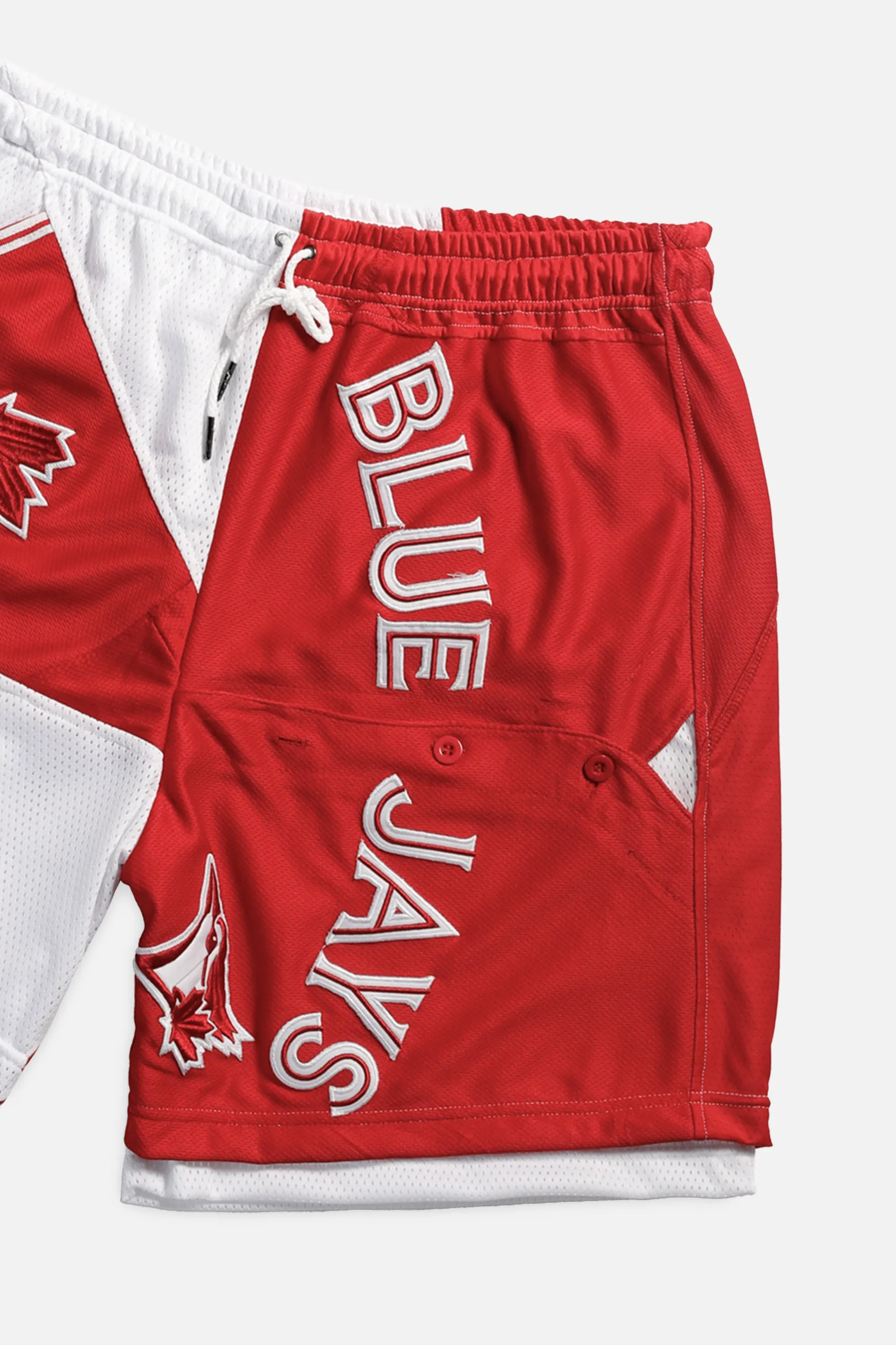 Unisex Rework Toronto Blue Jays MLB Jersey Shorts - XL Frankie