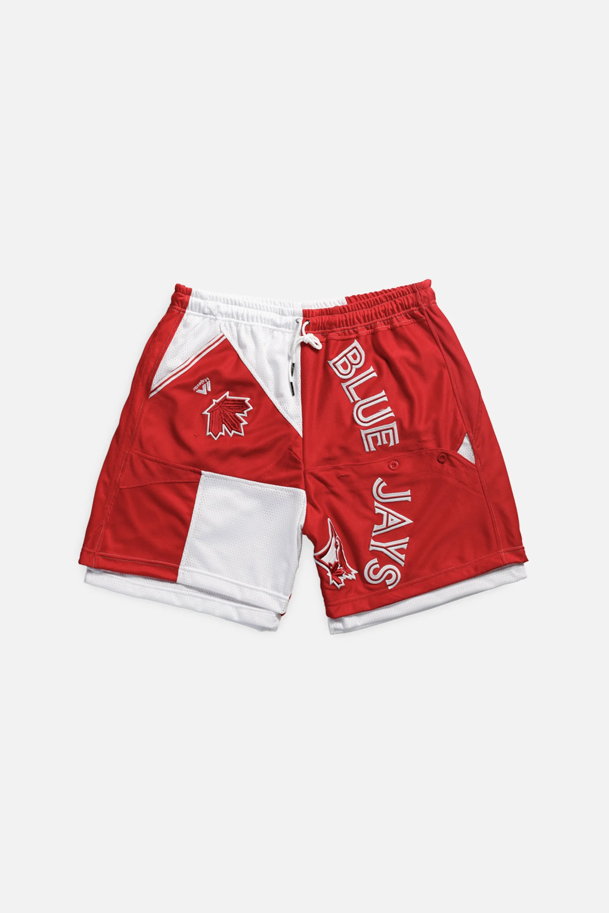 Unisex Rework Toronto Blue Jays MLB Jersey Shorts - XL Frankie