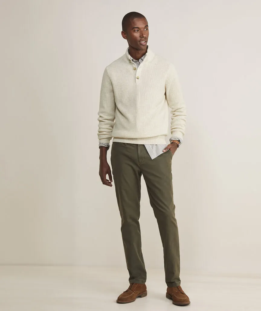 Vineyard Vines Men's Oysterman Sweater - Marshmallow