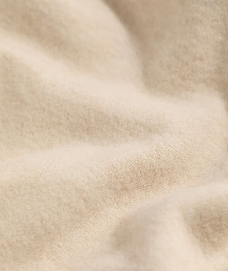 Vineyard Vines Women's Double Brushed Dreamcloth Funnel Neck Pullover - Oatmeal Heather