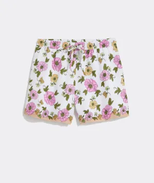 Vineyard Vines Women's Linen Tie-Waist Shorts - Botanical Scarf - WC